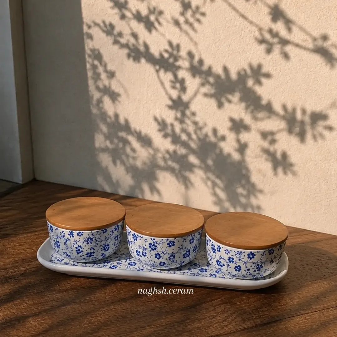 اردوخوری طرح دنی هوم با درب چوبی و سرامیکی